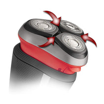 Remington R5 Style Series Rotary Shaver - Grey/Silver/Red