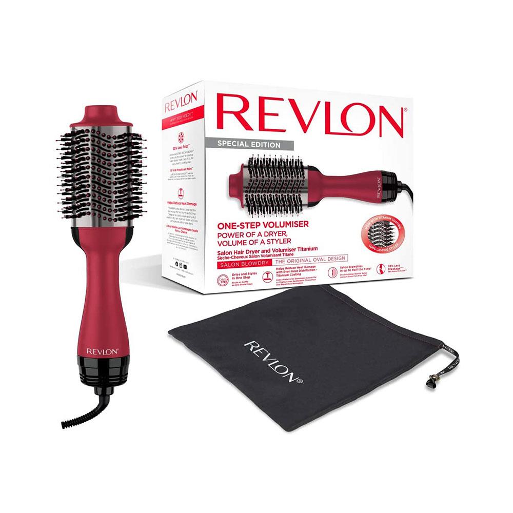 Revlon Salon One Step Hair Dryer And Volumiser Titanium Main image