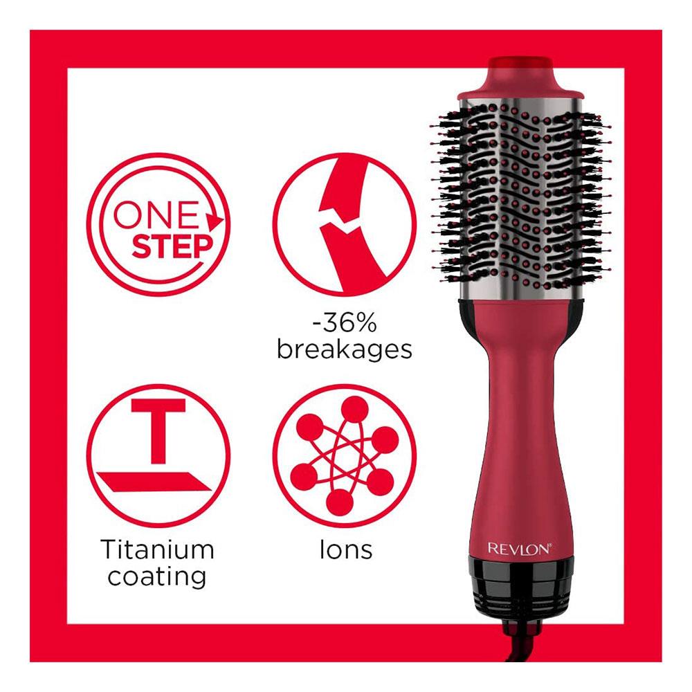 Revlon Salon One Step Hair Dryer And Volumiser Titanium