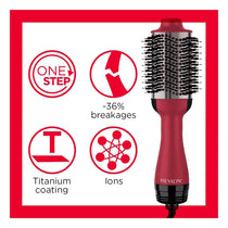 Revlon Salon One Step Hair Dryer And Volumiser Titanium