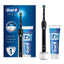 Oral B Pro 1-650 Electric Toothbrush with 1 Bonus Pro Expert Professional Protection Toothpaste - Black
