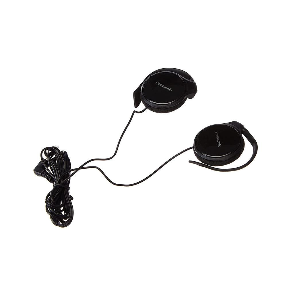 Panasonic Slim Clip On Mp3 Stereo Headphones Earphones - Black