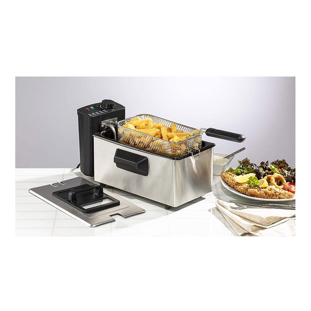 Daewoo Deep Fat Fryer With Adjustable Temperature Control 2000 W 3 Liter - Silver Secondary image