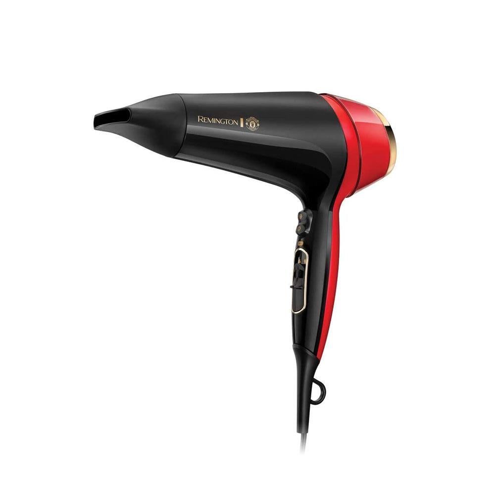 Remington Thermacare Pro 2400 Hair Dryer Manchester United Edition - Black And Red