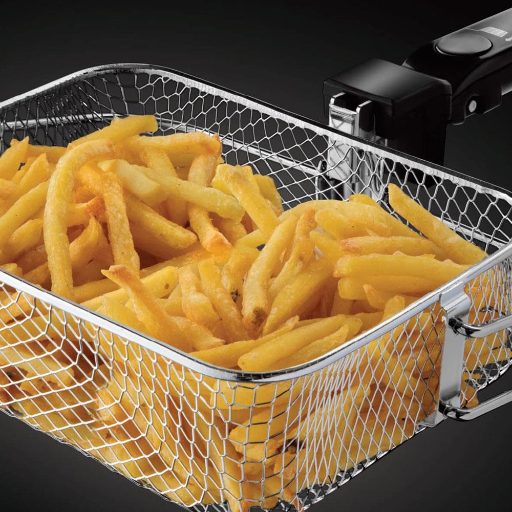 Russell Hobbs Maxi Fryer With Viewing Window 2.5 Litres - Black