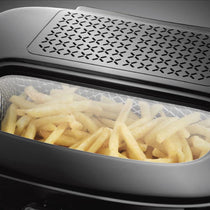Russell Hobbs Maxi Fryer With Viewing Window 2.5 Litres - Black