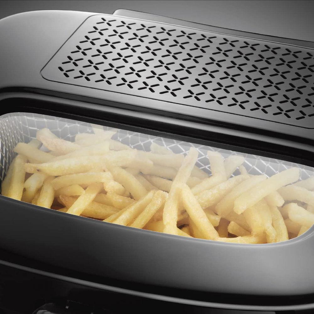 Russell Hobbs Maxi Fryer With Viewing Window 2.5 Litres - Black