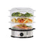 Daewoo 9L Three-Tier Food Rice Meat Vegetable Steamer Cooker Kitchen