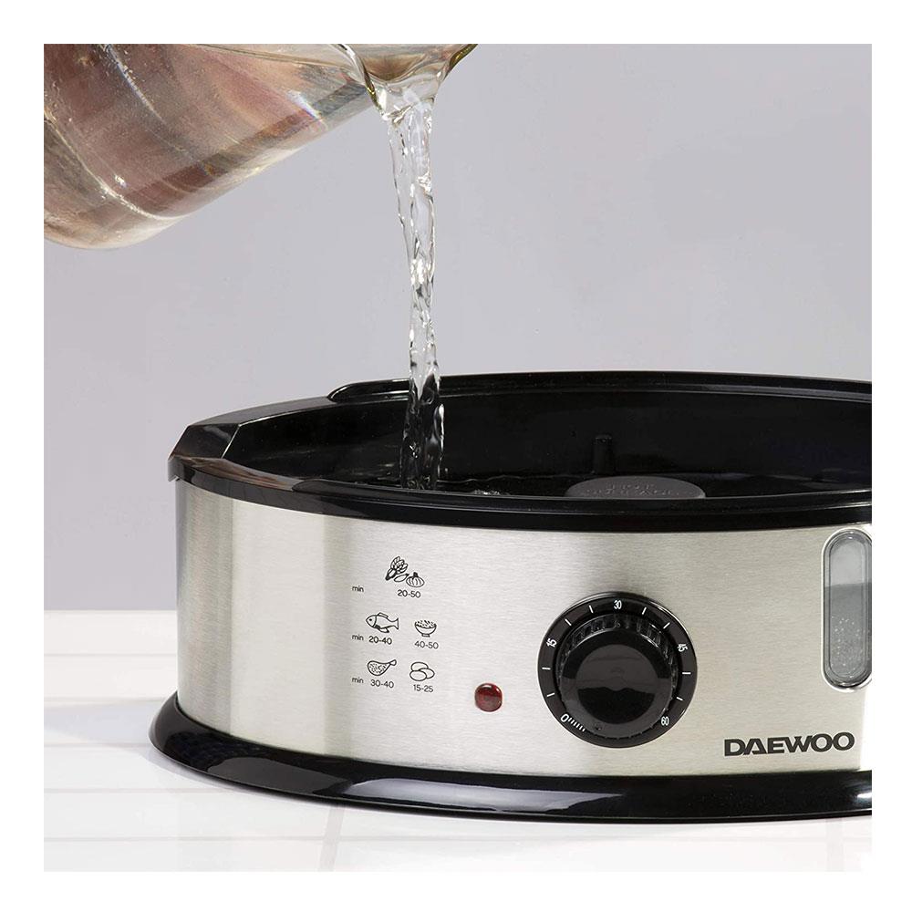 Daewoo 9L Three-Tier Food Rice Meat Vegetable Steamer Cooker Kitchen