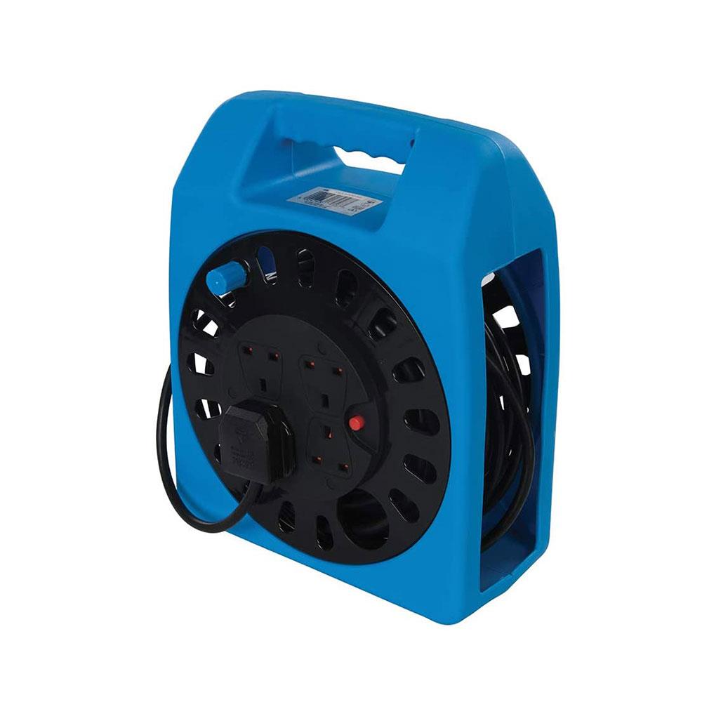 PowerMaster 4-Gang 15m Cassette Cable Reel Extension Leads 230V Secondary image