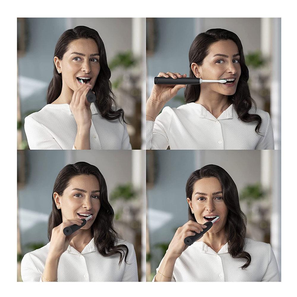 Philips Sonicare 3100 Series Sonic Electric Toothbrush Quad Pacer And Smart Timer - Black