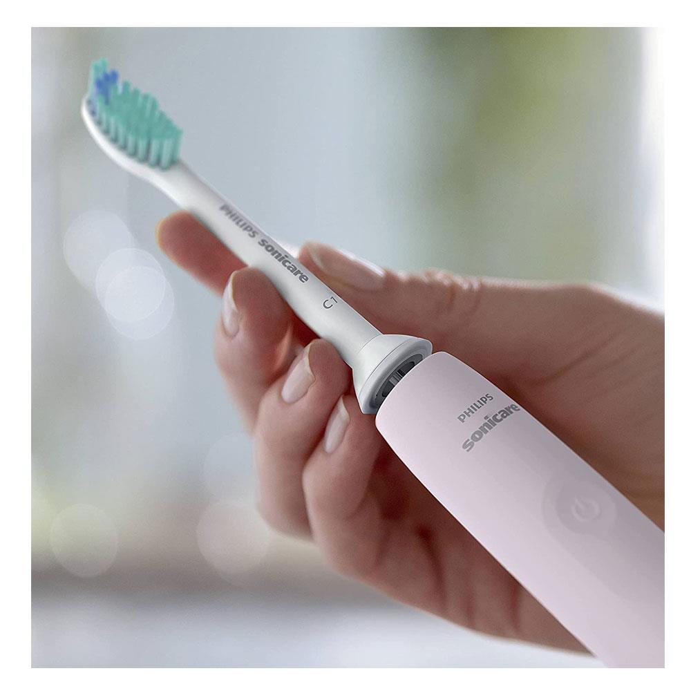Philips Sonicare 3100 Series Sonic Electric Toothbrush Quad Pacer And Smart Timer - Sugar Rose Secondary image