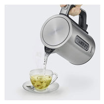 Severin Electric Kettle Brushed Stainless Steel 2400 W  1.7 Litre - Silver