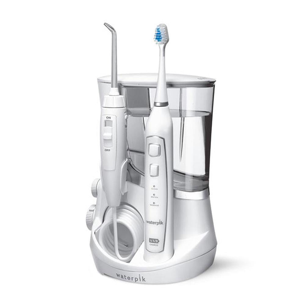 Waterpik Complete Care 5.0 Electric Toothbrush And Water Flosser Set - Blue And White Main image