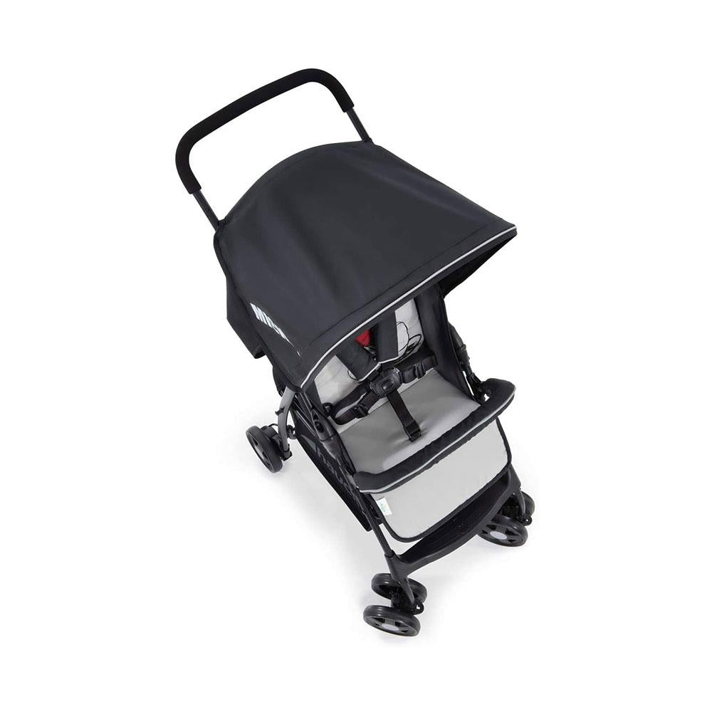 Hauck Disney Sport Mickey Stars Pushchair With XL Shopping Basket - Black/Grey