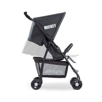 Hauck Disney Sport Mickey Stars Pushchair With XL Shopping Basket - Black/Grey