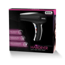 Wahl Ionic Style Hair Dryer 3 Heat And 2 Speed Settings 2000 W - Black
