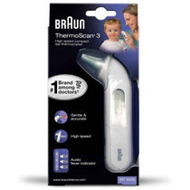 Braun ThermoScan 3 Infrared Ear Thermometer - White