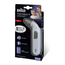 Braun ThermoScan 3 Infrared Ear Thermometer - White