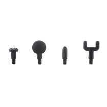 Daewoo Mini Massage Gun With 4 Massage Heads LED Rechargeable 1500mAh - Black