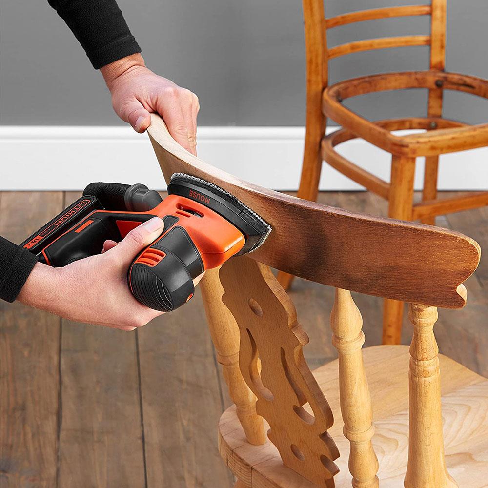Black & Decker 18V Cordless Mouse Detail Sander Bare Unit