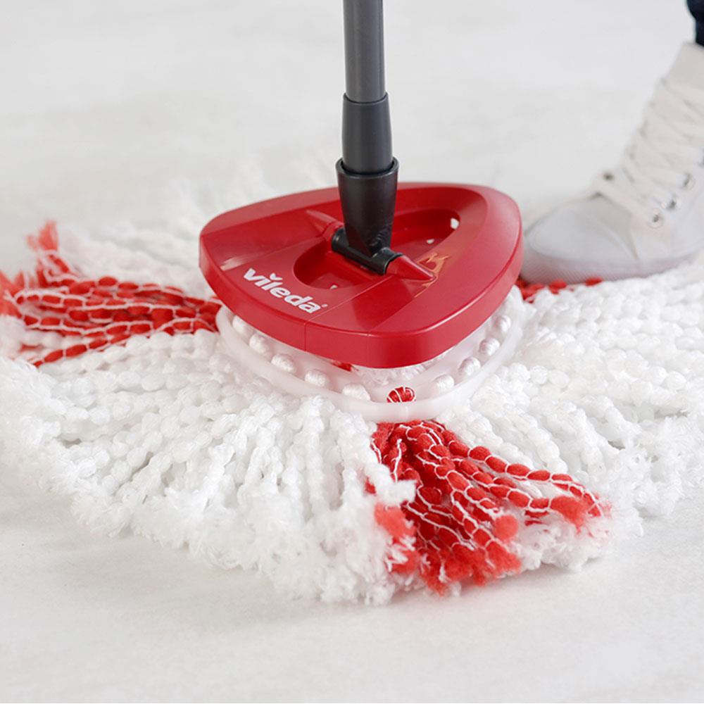Vileda Easy Wring And Clean Turbo 2-in-1 Mop Refill - White