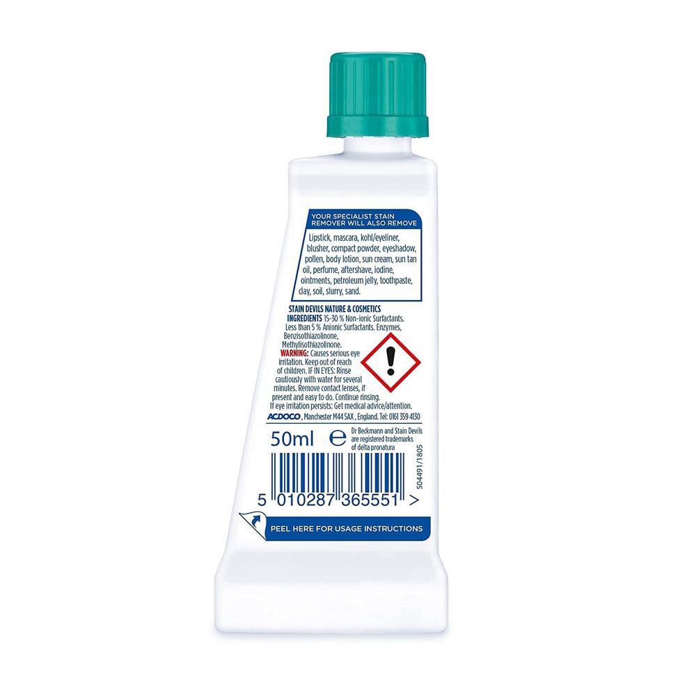 Dr Beckmann Stain Devils Nature And Cosmetics Grass Mud And Make-Up 50ml