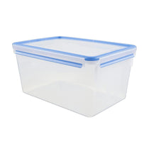 Tefal MasterSeal Fresh Food Storage Container Rectangle 8 Liter - Transparent/Blue