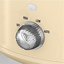 Swan Retro Slow Cooker Stainless Steel 200 W 3.5 Litre - Cream