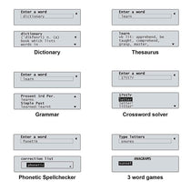 Lexibook The English Dictionary With Definitions Thesaurus Grammar Phonetic Spellchecker - Blue/Grey