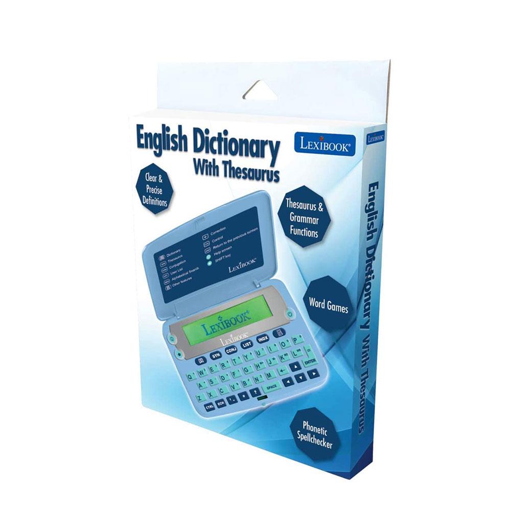 Lexibook The English Dictionary With Definitions Thesaurus Grammar Phonetic Spellchecker - Blue/Grey