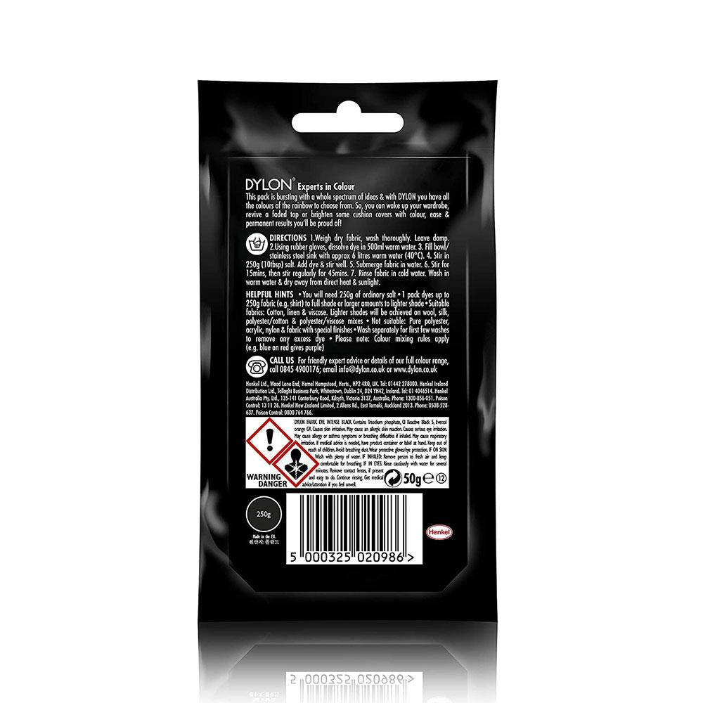 Dylon Hand Fabric Dye Sachet For Clothes And Soft Furnishings 50g - Passion Pink