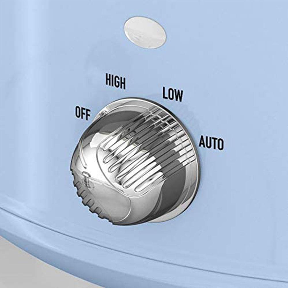 Swan Retro Slow Cooker Stainless Steel 200 W 3.5 Litre - Blue