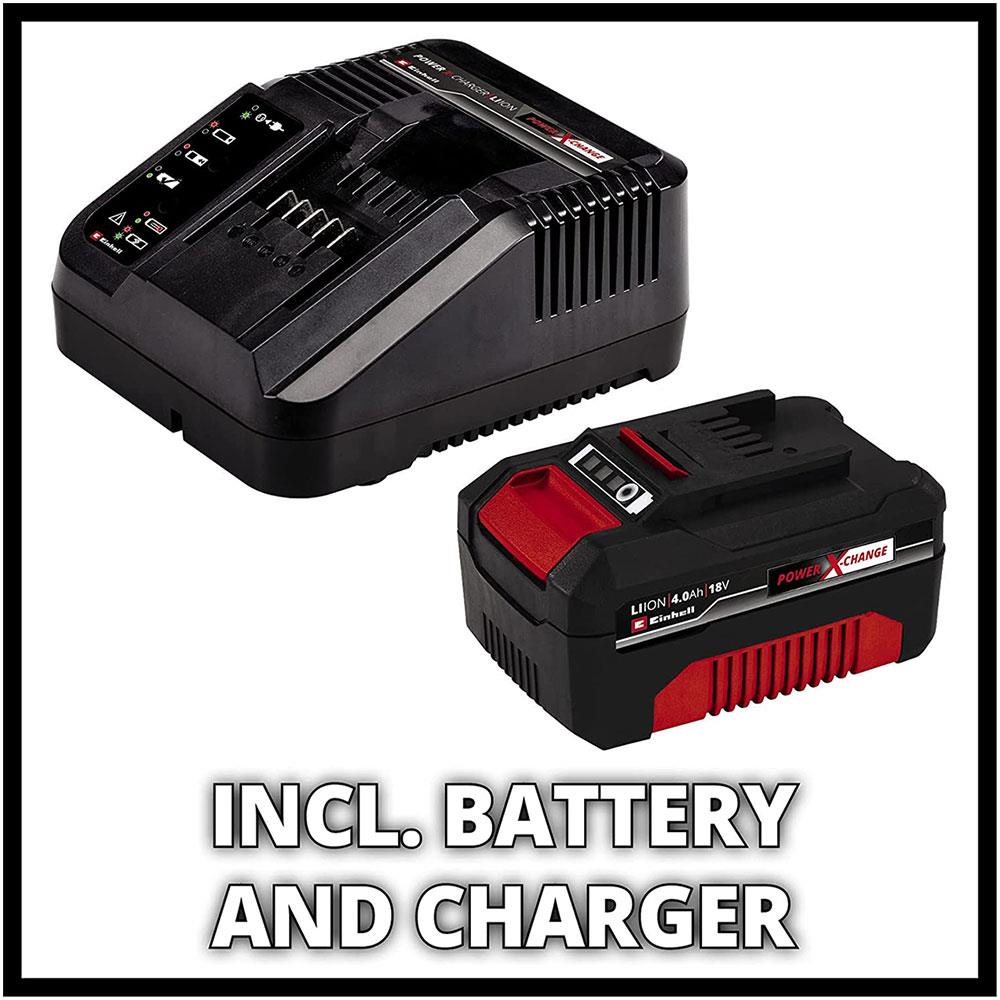 Einhell GE-CM 18/33 Li Power X-Change 18V Cordless Lawn Mower With Battery And Charger Kit