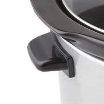 Swan Stainless Steel Slow Cooker 320 W 6.5 Litre - Silver