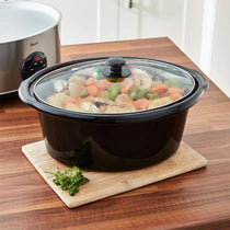 Swan Stainless Steel Slow Cooker 320 W 6.5 Litre - Silver