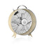 Swan Retro 8 Inch Clock Fan 4 Aluminium Blades 25 W - Cream