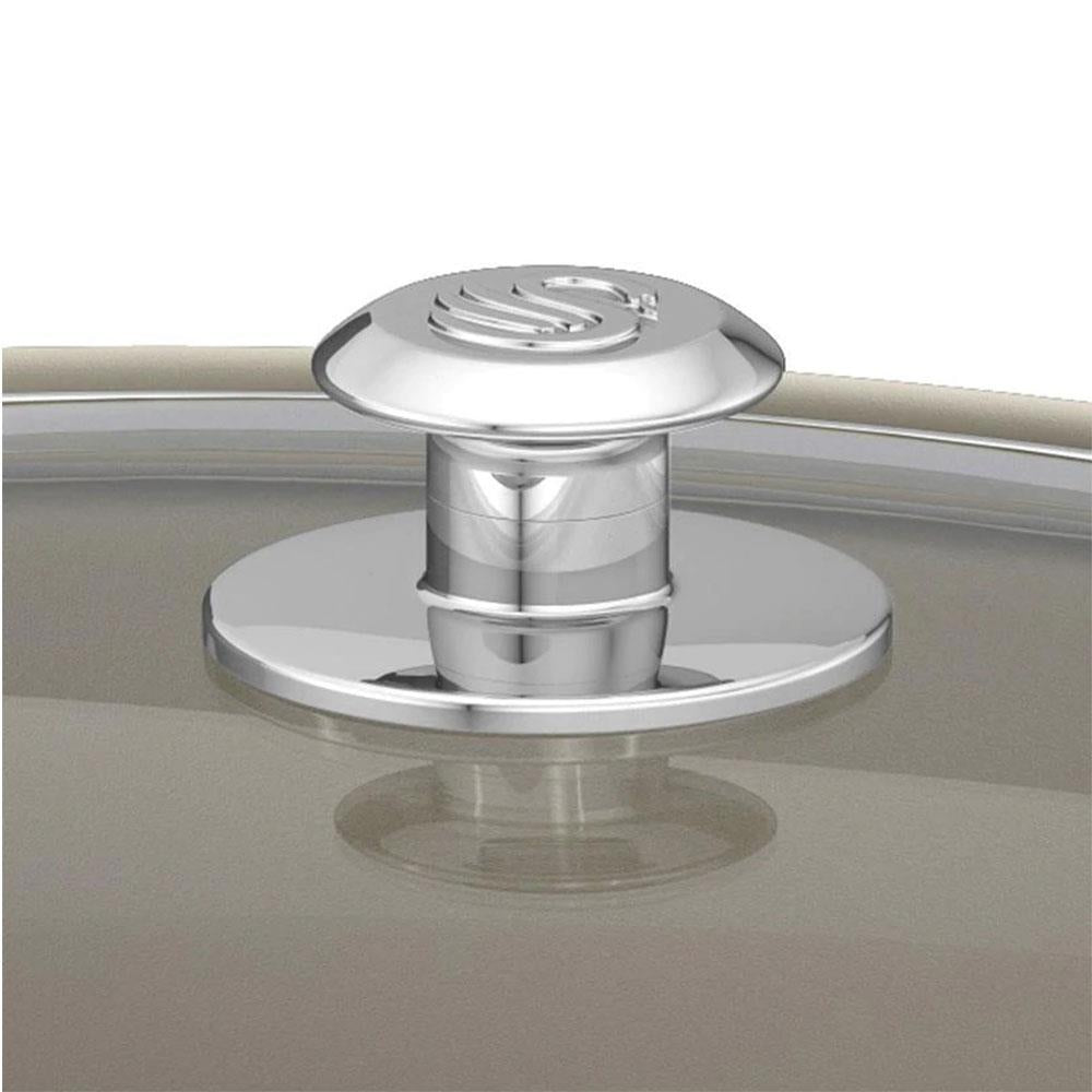 Swan Retro Slow Cooker With 3 Temperature Settings 320 W 6.5 Litre - Blue