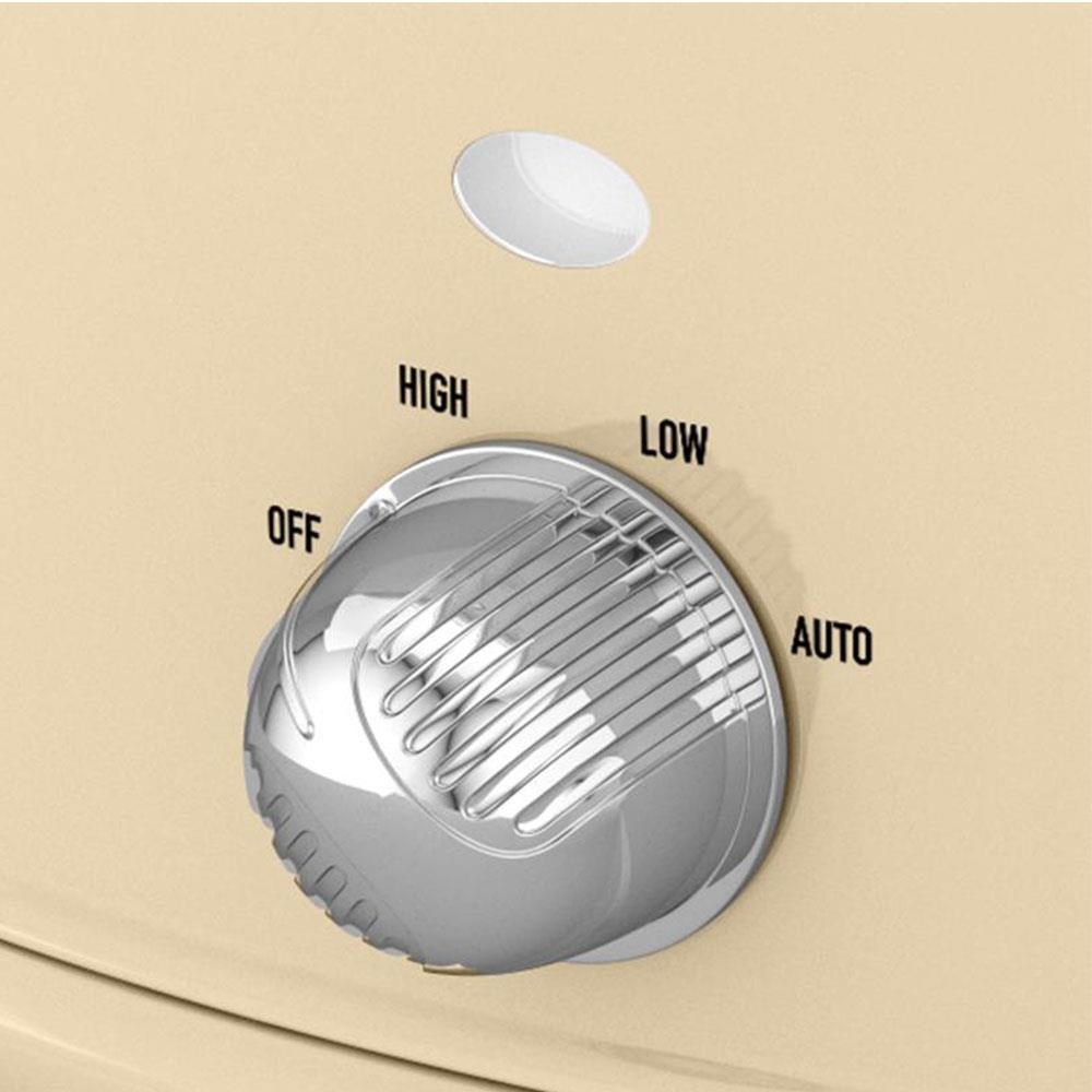 Swan Retro Slow Cooker With 3 Temperature Settings 320 W 6.5 Litre - Cream