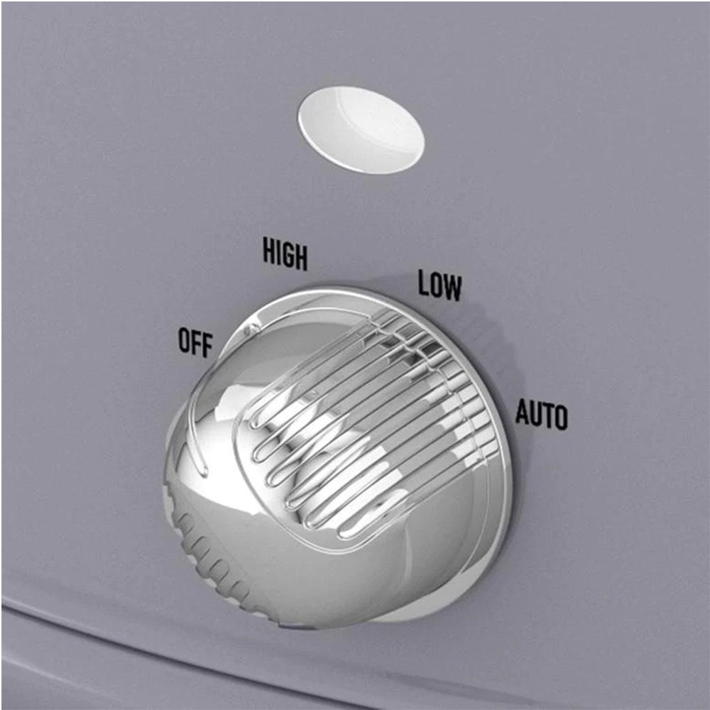 Swan Retro Slow Cooker With 3 Temperature Settings 320 W 6.5 Litre - Grey