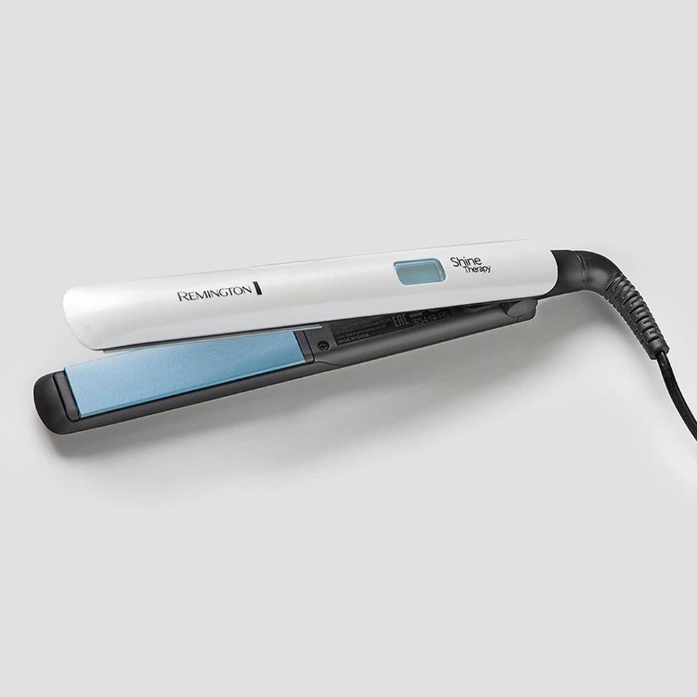 Remington Shine Therapy Hair Straightener With Morrocan Argan Oil - Black/Silver
