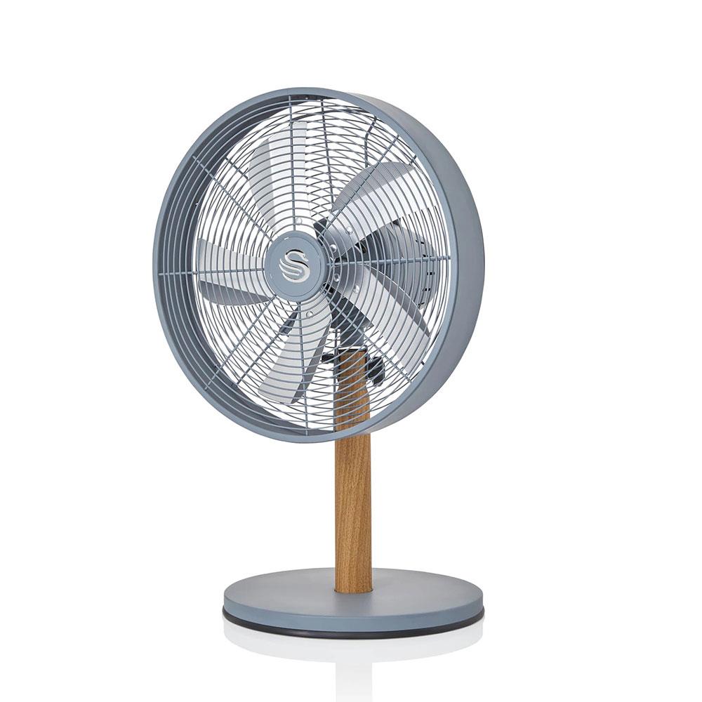 Swan 12 Inch Nordic Desk Fan With 4 Cooling Levels 35 W - Slate Grey Secondary image