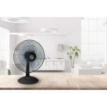 Swan 12 Inch Activair Silence And Turbo Desk Fan With 2 Speeds 60 W - Black