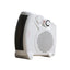 Daewoo Portable Flat Upright Electric Fan Heater 2000W With 2 Heat Settings Thermostatic - White