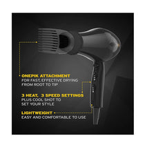 Wahl PowerPik 2 Afro Hair Dryer 1500 W With Concentrator Nozzle - Black