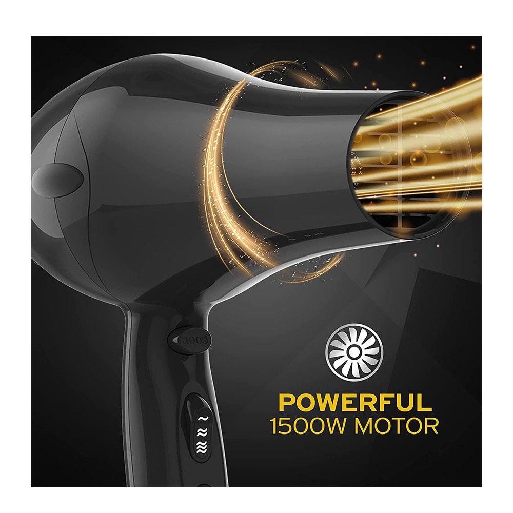 Wahl PowerPik 2 Afro Hair Dryer 1500 W With Concentrator Nozzle - Black