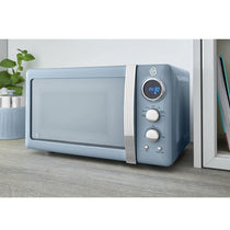 Swan Retro Digital Microwave With 5 Power Levels 800 W 20 Litre - Blue