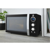 Swan Retro Digital Microwave With 5 Power Levels 800 W 20 Litre - Black