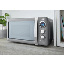 Swan Retro Digital Microwave With 5 Power Levels 800 W 20 Litre - Grey