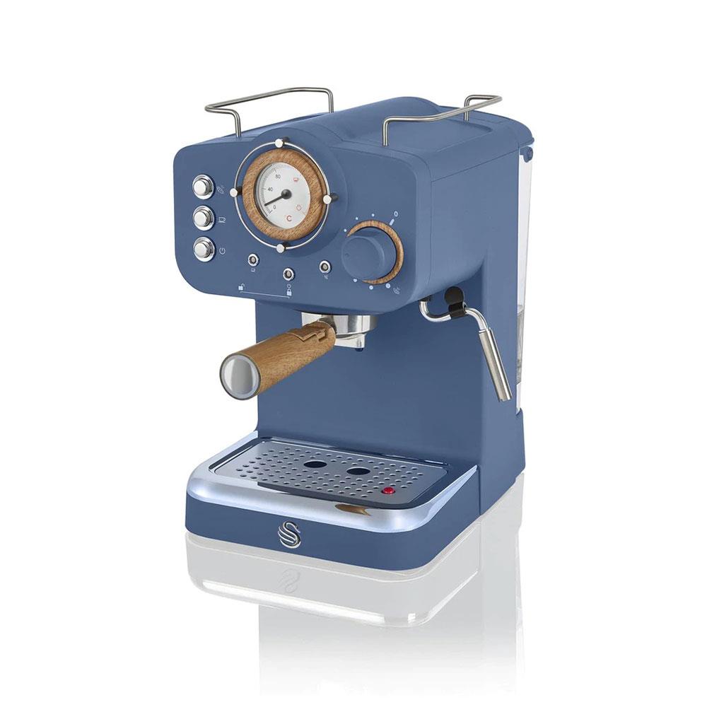 Swan Nordic Pump Espresso Coffee Machine 1100 W 1.2 Litre - Blue Secondary image